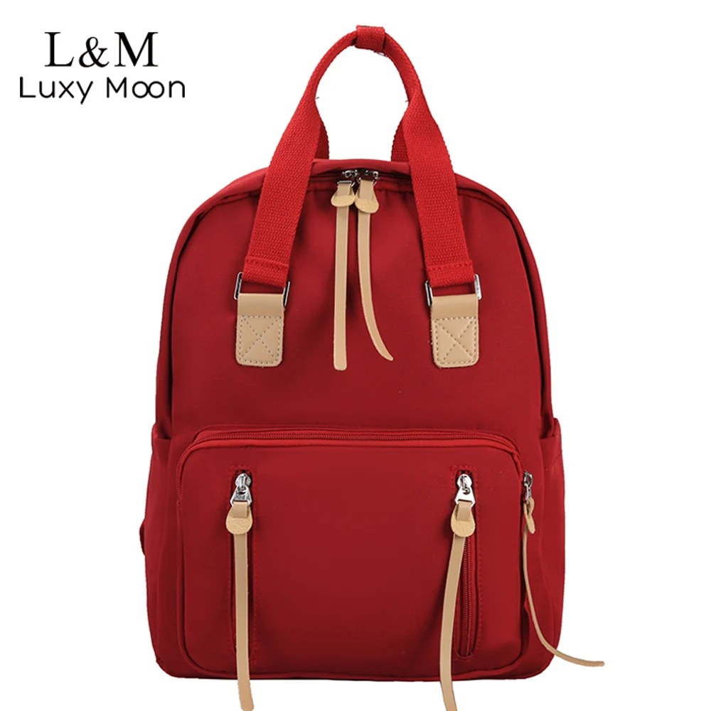 Подростковый холщовый рюкзак Модный женский Школьный повседневный для девушек