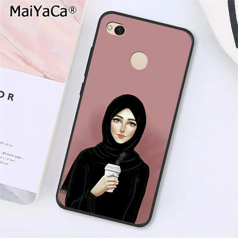 A7 MaiYaCa мусульман, Gril/глаза чехол для телефона для Xiaomi mi5 6 A1 A2 Lite Mi9 9SE mi8lite F1 Mix2 2S Max2 3 - Цвет: A7