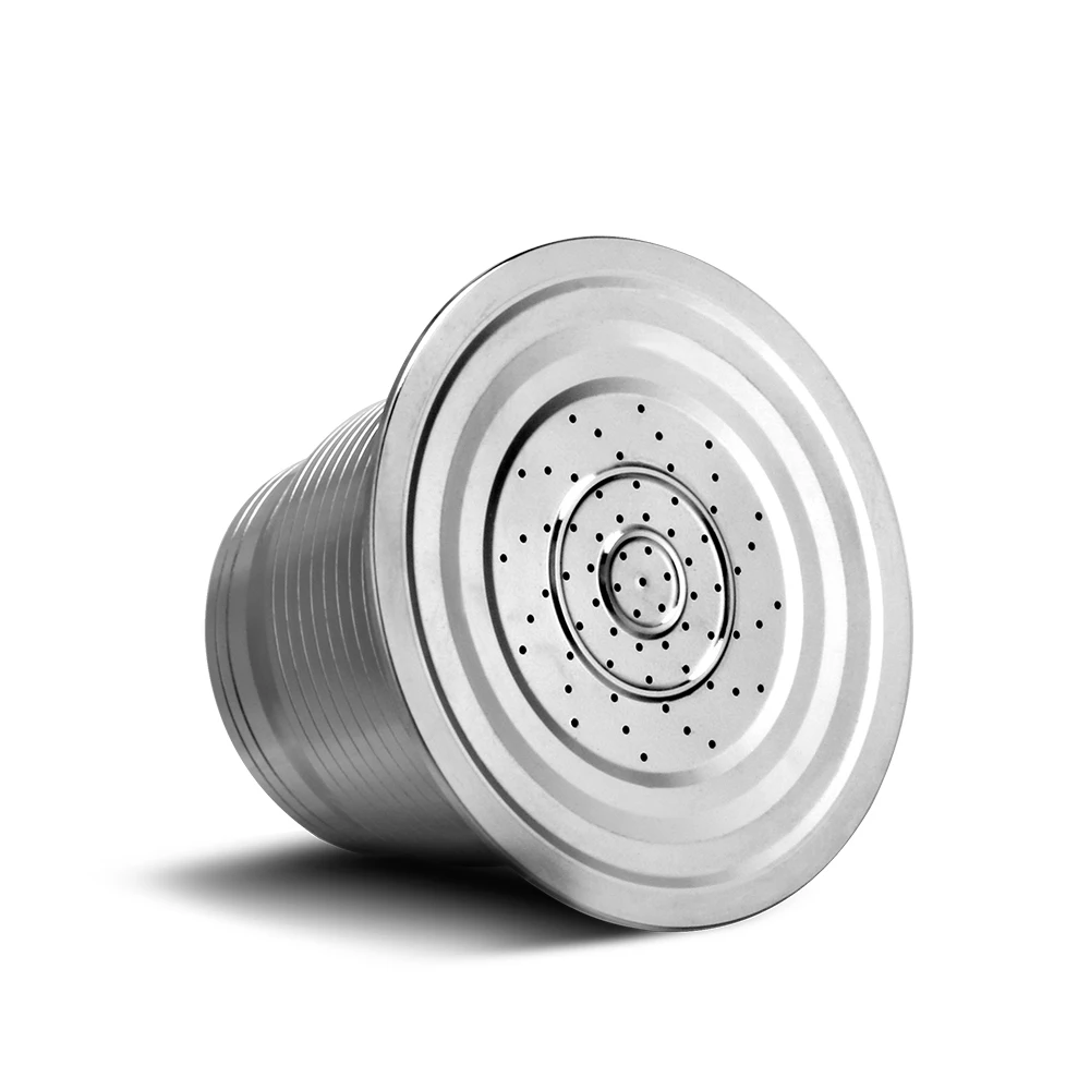 ICafilas Stainless Steel Coffee Maker Refilable Capsule For Nespresso Machine Reusable Filter Cafeteira inissia | Кухня столовая и