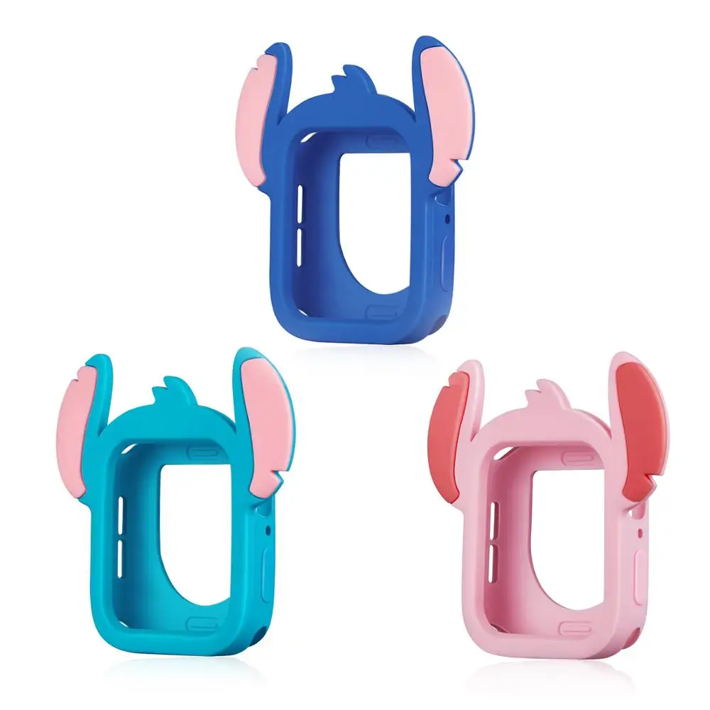 Чехол для часов Stitch Apple Watch 4 5 6 40 мм 44 милый защитный чехол из ТПУ Iwatch Series 3 2 1