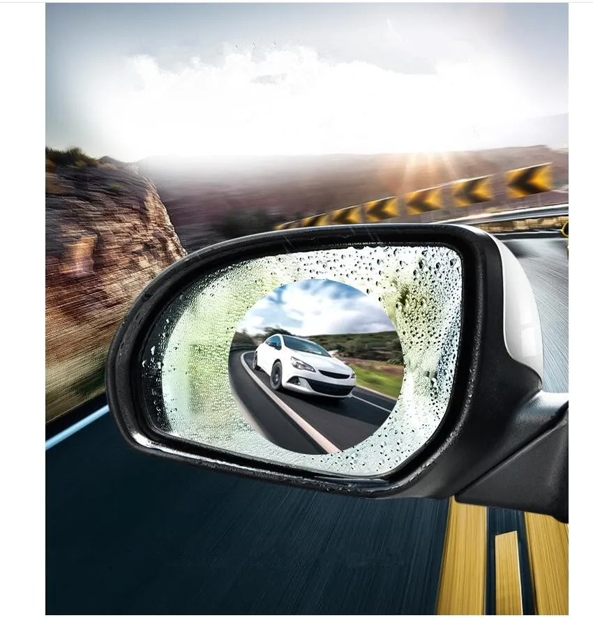 2 шт Автомобильная зеркальная защитная пленка заднего вида для Volkswagen Golf 4 5 6 Polo Passat