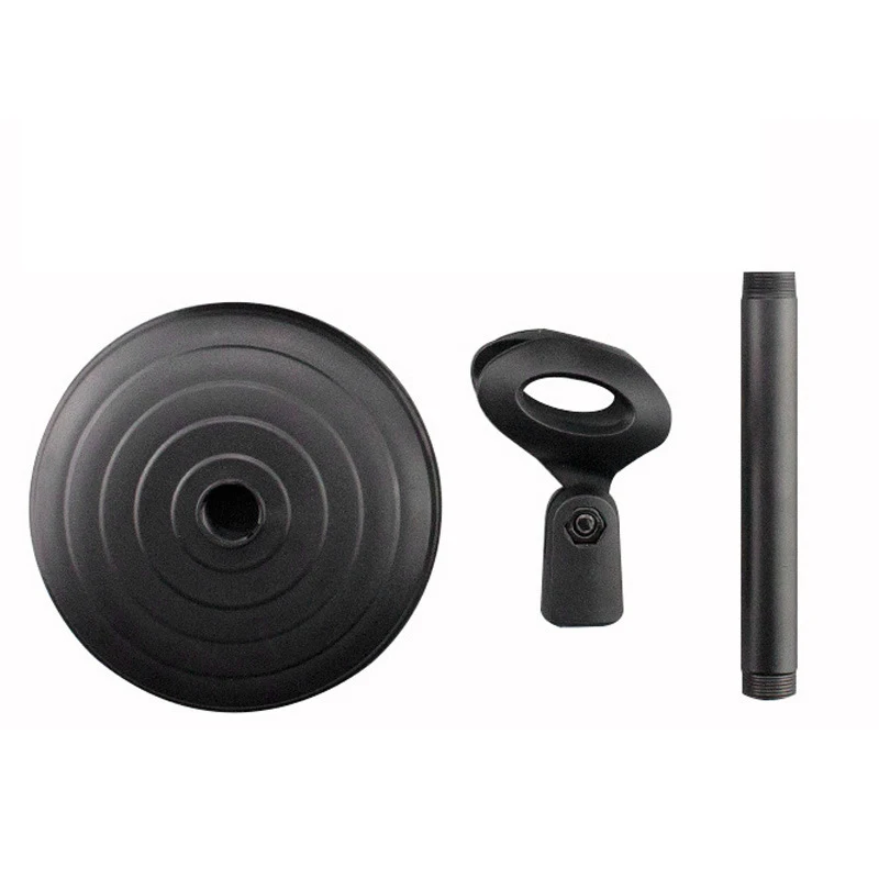 Desktop Wired Microphone Wireless Disc Bracket Karaoke ABS | Электроника