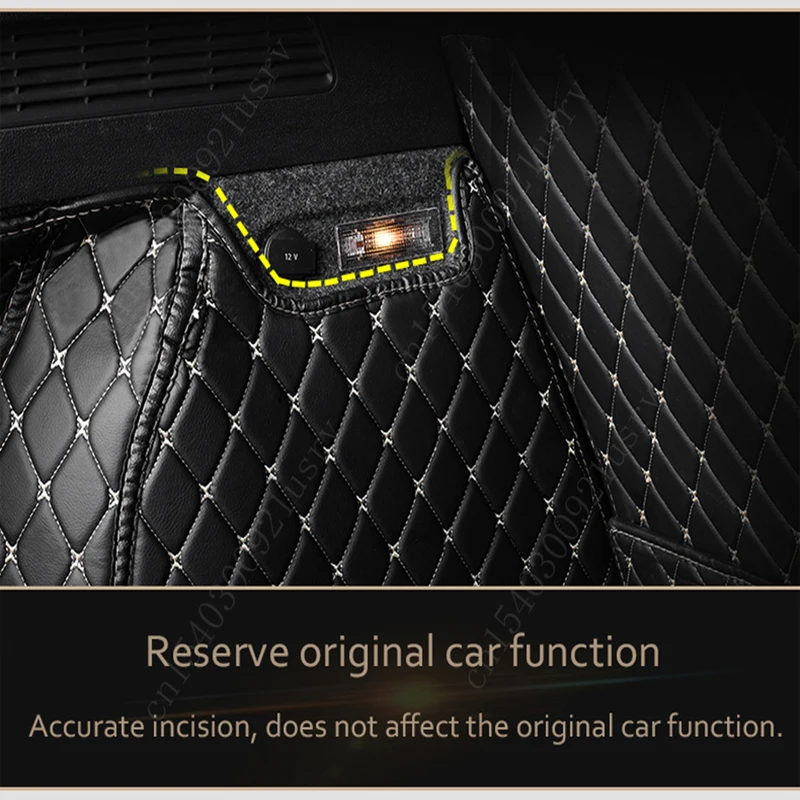 Leather Car Trunk Mat For Honda Civic 2016–present Boot Cargo Liner Tray Slip Rear Pad |