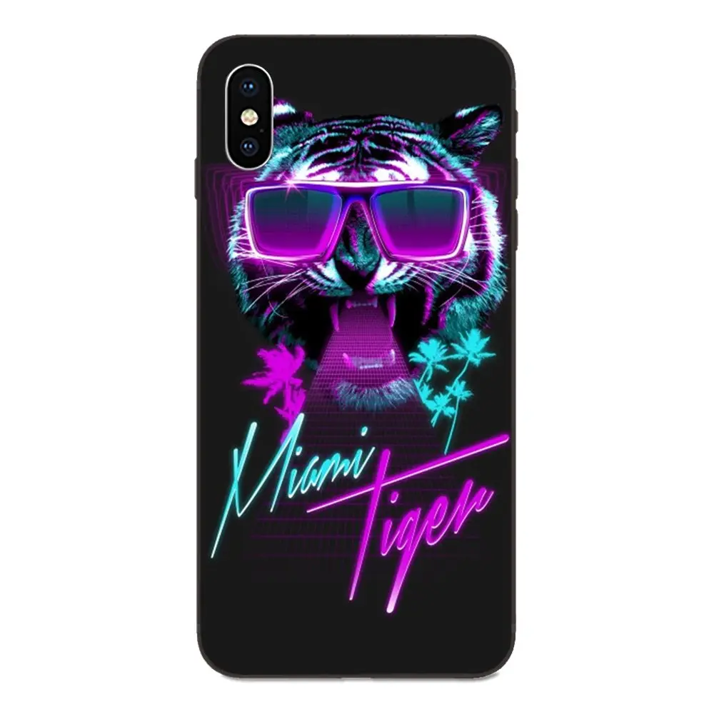 Искусство красочные тигровые огни Горячая Распродажа модный тонкий ПК сотовый