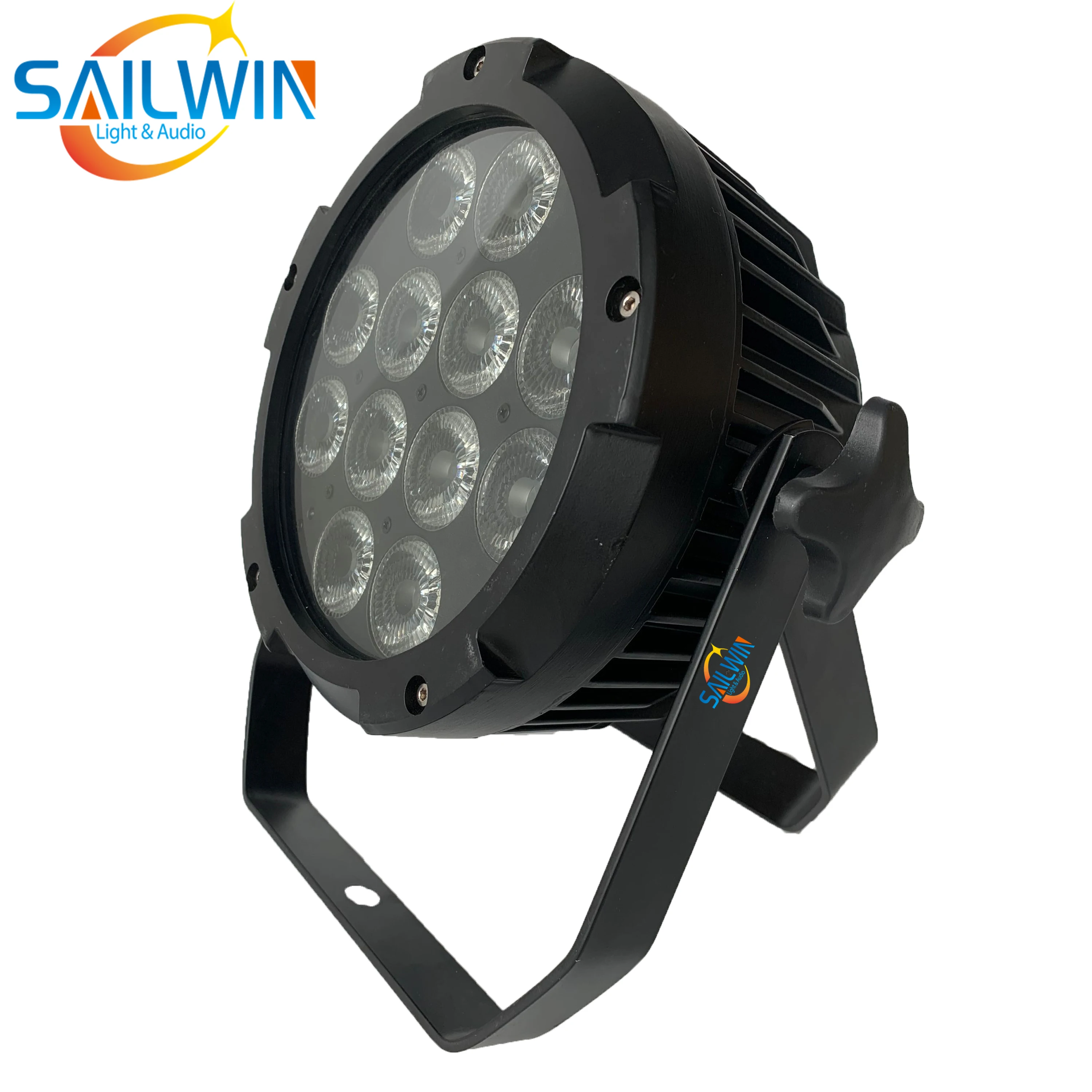 Sailwin IP65 waterproof outdoor wedding dj club event stage led par can light 12x18w 6in1 wireless battery powered | Лампы и освещение