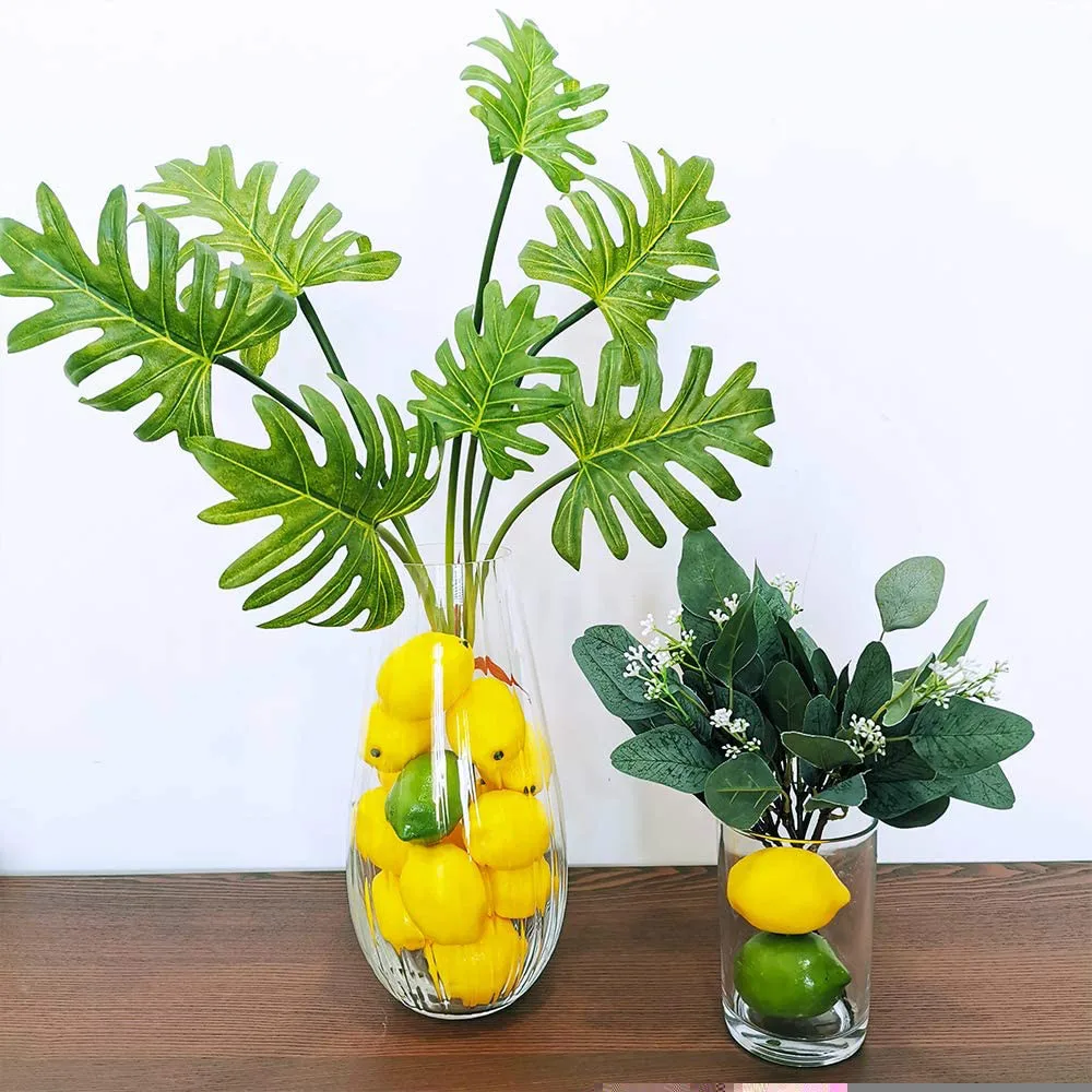 

Artificial Lemons And Limes Fake Fruit Lemons Artificial Lifelike Simulation Lemon For Home House Kitchen Party Decoration
