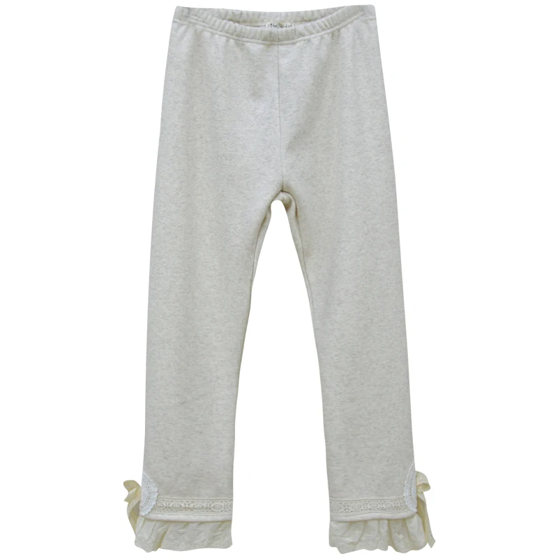 Женские кружевные вязаные крючком Леггинсы на шнуровке эластичные хлопковые