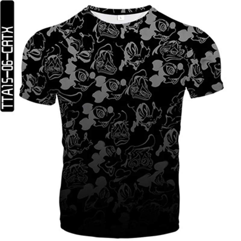 

Spring/Summer New Products Creative Pattern 3D Printing Short Sleeve Casual Fashion Men's and Women's T-shirt Trend