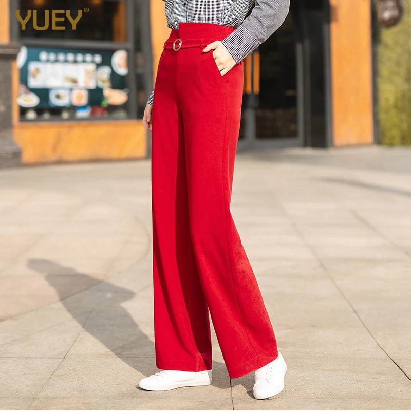 Женские модные брюки повседневные необычные высокая талия полная длина длинные