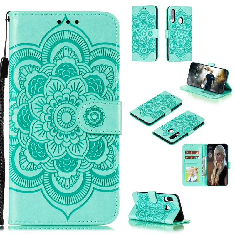 

Leather Flip Card Case For Huawei P20 P30 P40 lite E Pro Y5P Y6P Y7P Y8P Honor 7A 7C 7S 8C 8S 9X 9A 9C 9S X10 Floral Style Cover