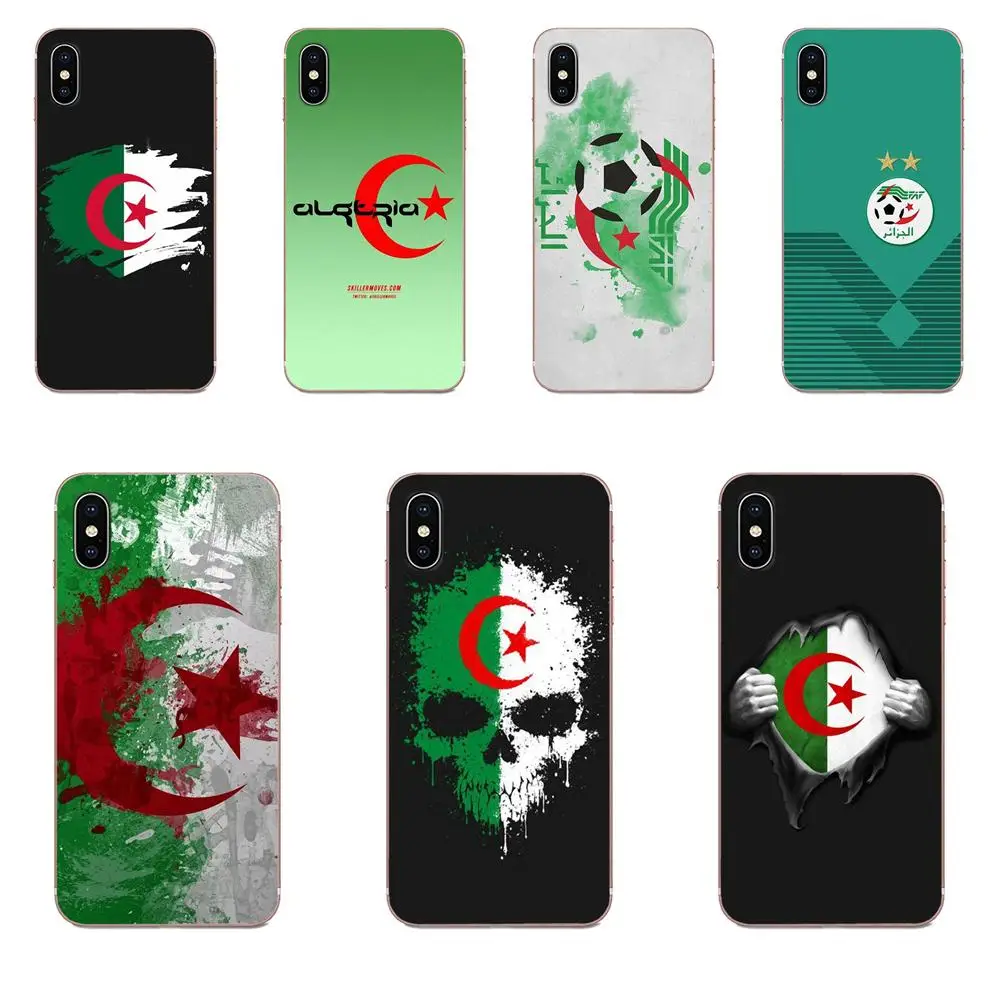 Флаг Алжира баннер плакат для Samsung Galaxy Note 5 8 9 S3 S4 S5 S6 S7 S8 S9 S10 5G mini Edge Plus Lite Coque