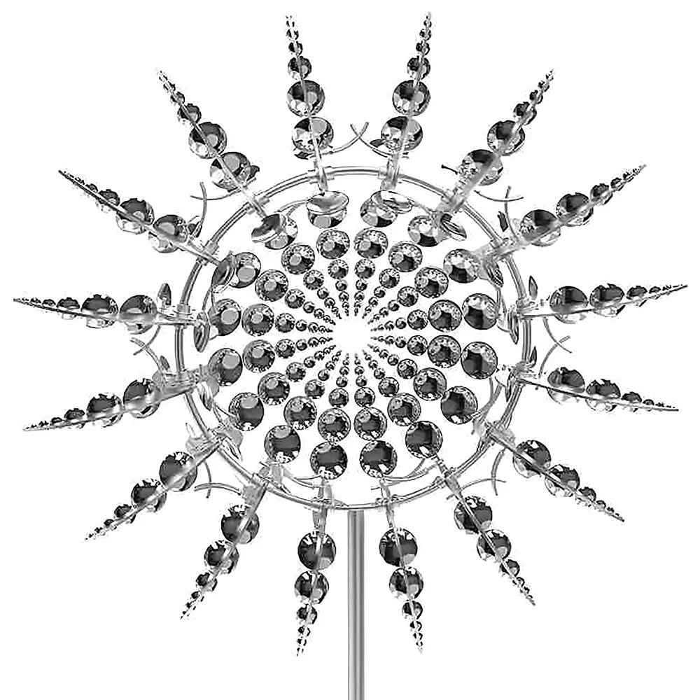 

Unique Magical Metal Windmill Outdoor Wind Spinners Wind Collectors Wind Catchers Yard Patio Lawn Garden Decoration