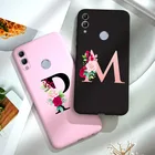 Чехол-накладка для Huawei Honor 10 Honor10 Lite с буквами на заказ