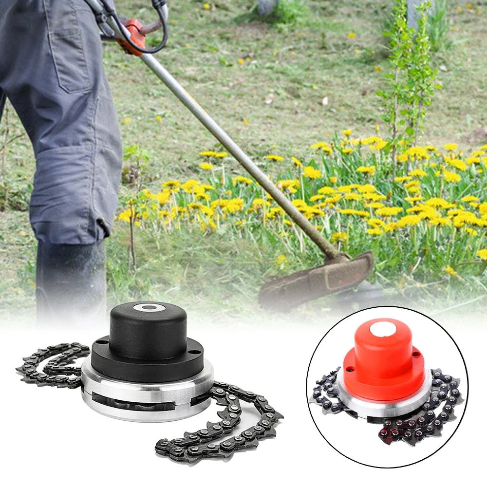 

Brushcutter Head Garden Border Cutter Thread Short Grass Chain Brushhead Thermal Cultivators Motorized Gasoline Brush Cutter 1PC