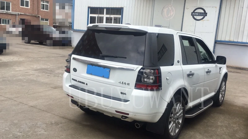 Для Land Rover freelander 2 2007 2008 2009 2010 2010 2012 2013 ABS Пластик внешний грунтовка Цвет задний спойлер хвост багажнике декоративное крыло автомобильный Стайлинг для freelander 2