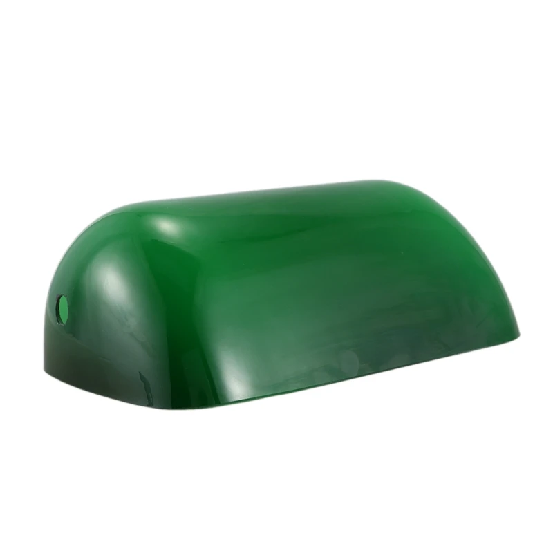 Зеленый цвет Стекло лампа банкира крышка/банкиров тенты|Колпаки и абажуры для