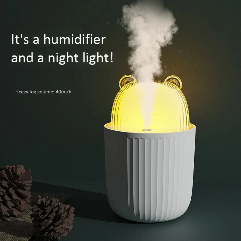 

Auto Humidifier USB Mini Portable with Color LED Night Light Shut-Off