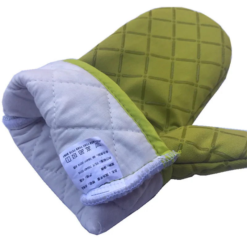 

Home Kitchen Supplies Oven Microwave Silicone Gloves Baking Heat Resistant Heat Insulation Non-slip Thick