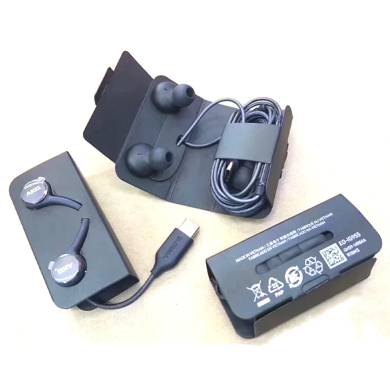 Наушники SAMSUNG Type C note10 новые наушники вкладыши с микрофоном стереозвук Galaxy