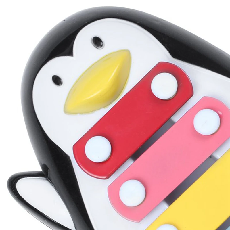 

Penguin Music Instrument Toy Frame Style Xylophone Children Musical Hand Knocking on the Piano Baby Educational Toys