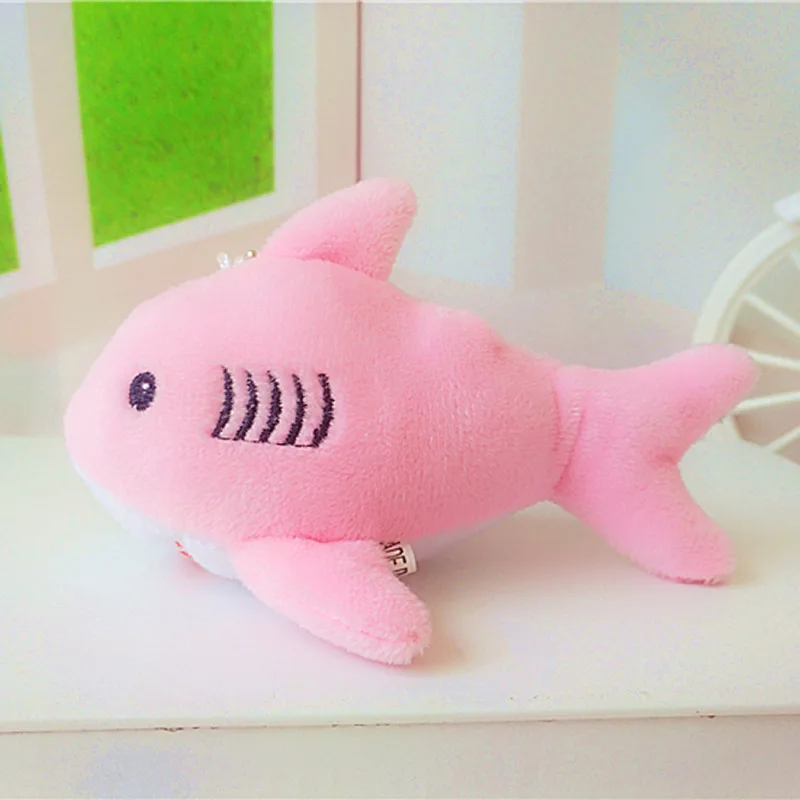 12 см брелок милый маленький Акула Плюшевые игрушки куклы сумка Подвеска детская