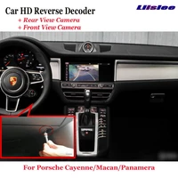 car dvr rearview front camera reverse image decoder for porsche cayennemacanpanamera original screen upgrade