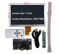 7 inch multipurpose lcd screen display controller hdmi audio control driver board for lattepanda raspberry pi banana pi pc