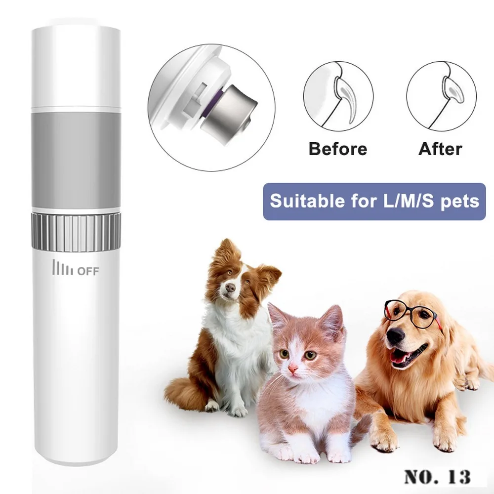 

Pet Electric Nail Sharpener Pets Nail Clipper Stainless Steel Grooming Scissors Clippers Claw Nail Scissors Pet Grooming Tools