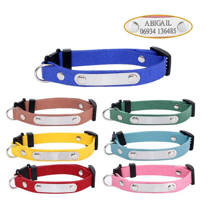 Кота собаки любимчика именной ошейник Бесплатная гравировка &quotсделай сам&quot