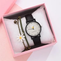 exquisite women watches luxury fashion ladies wristwatches simple number scale woman quartz leather clock reloj femenino