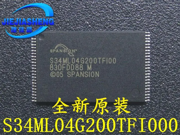 5pieces S34ML04G200TFI00 :TSOP-48 | Integrated Circuits