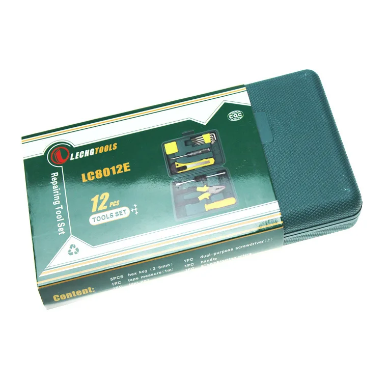 Pаспродажа Ящик для хранения, органайзер, большой инструмент для автомобиля, 12 шт., набор инструментов для механического ремонта, гаражного хранения, я...