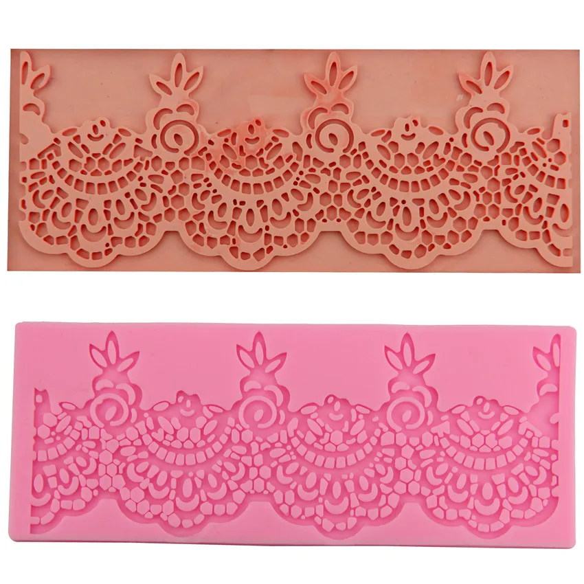 

Fondant Cake Lace Mold H2323 Liquid Silicone Baking DIY Tool Cake Mold