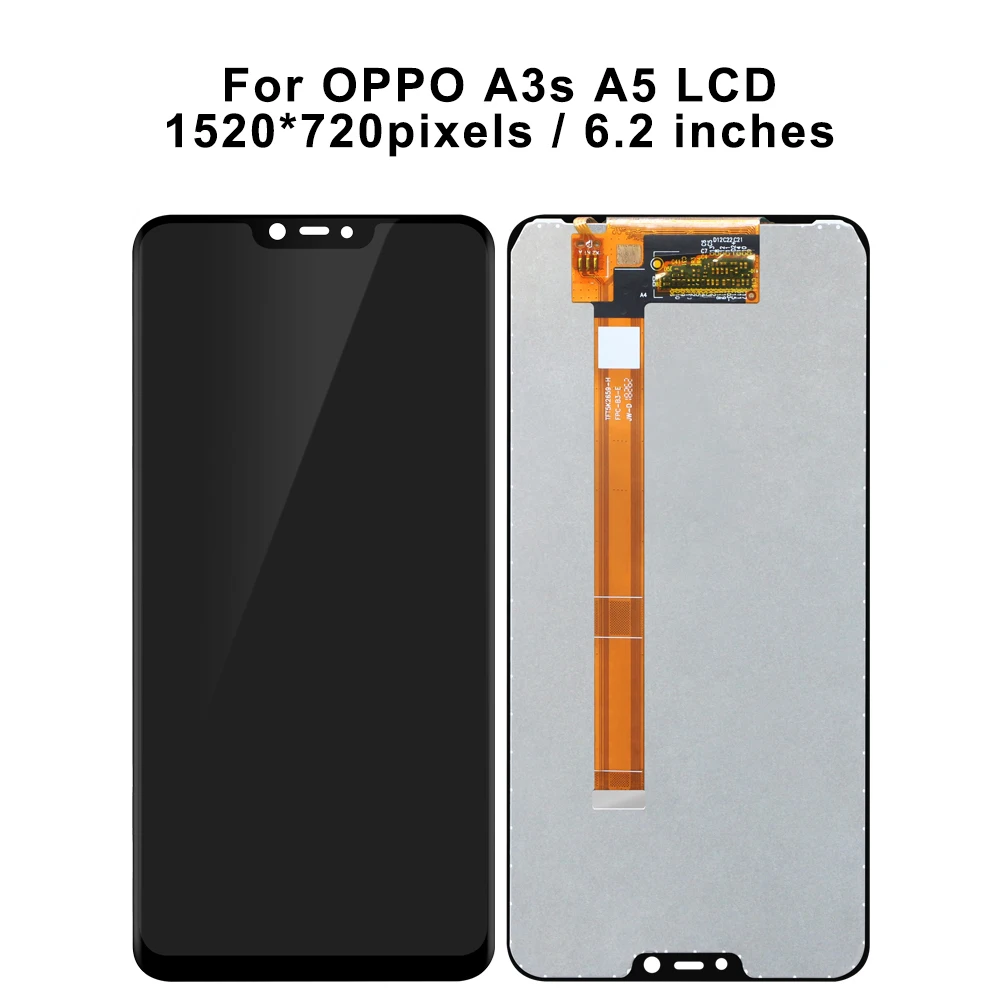 6 2 "ЖК-дисплей высококачественный защитный чехол для OPPO A3s ЖК-дисплей CPH1803 Экран