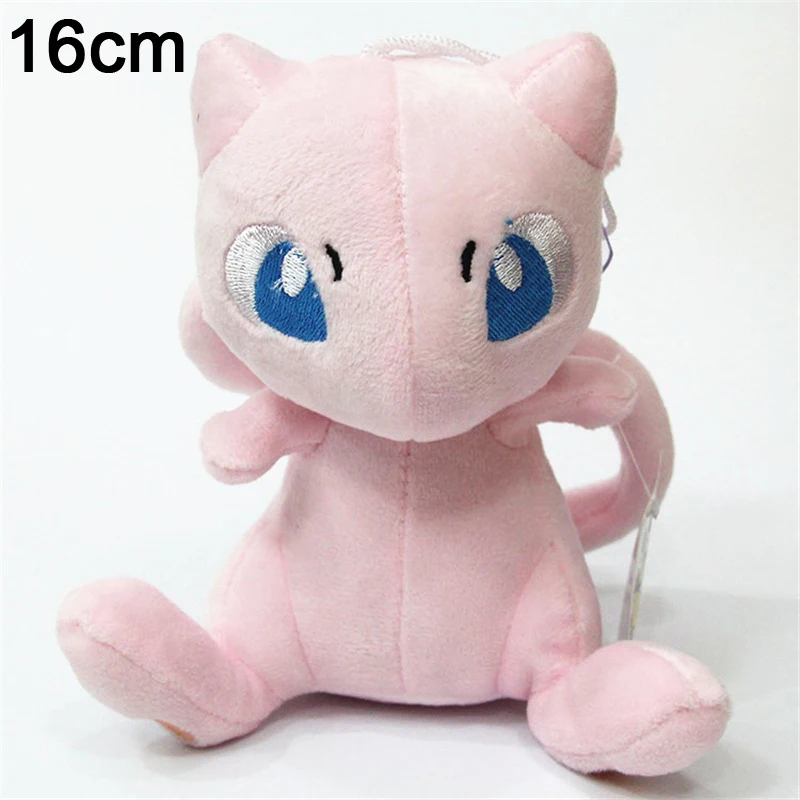 Пикачу Jigglypuff чармандер Сквиртл плюшевые игрушки милый захват машина кукла для детей подарок на день рождения год аниме мягкий - Цвет: 16cm Mew