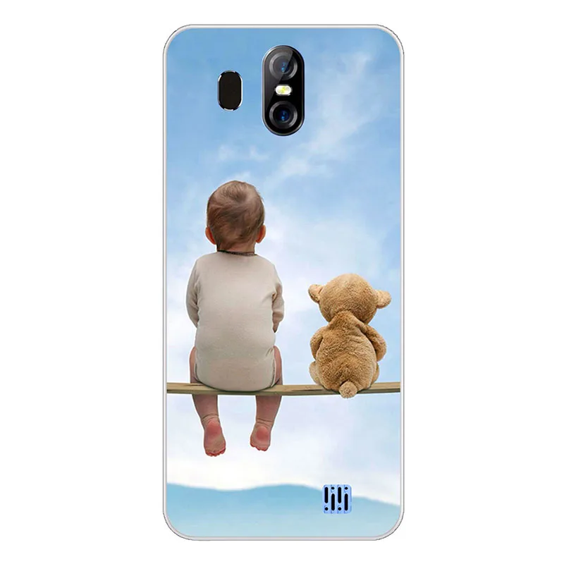 ZX45 Чехол для Silicone S16 чехол силиконовый окрашенный чехол для HOMTOM S16 Чехлы для кошек Сова ack Чехлы для Fundas S16 Fundas Capa корпус сумки - Цвет: ZX45
