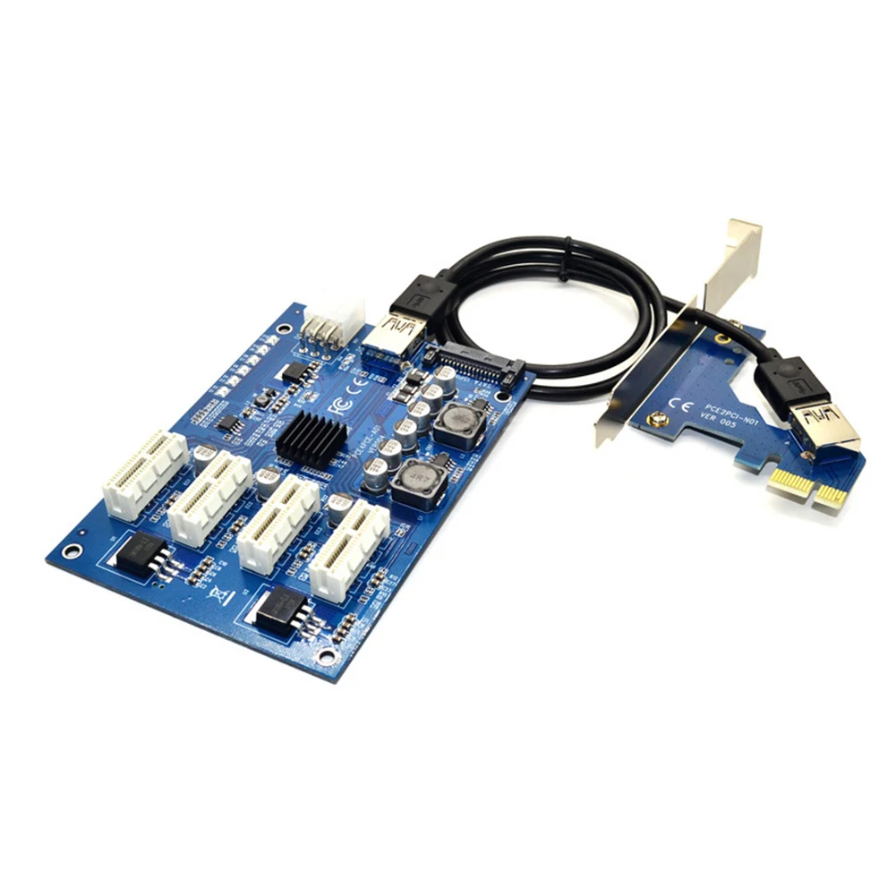 Комплект расширения PCI-E X1-4PCI-E X16 расширительный комплект с 1 до 4 портами PCI Express