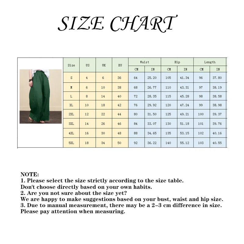 

Wide Leg Pants Casual Cotton And Linen Loose Women's Trousers Fashion And Elegant Women's Trousers Hot New Spring And Summer