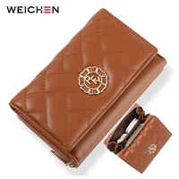new fashion card holder wallets for women brand designer soft pu leather ladies wallets female back zipper pocket purses cartera