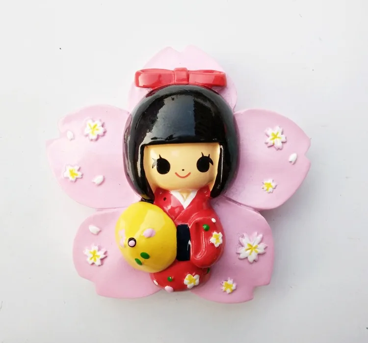 Полимерный 3d магнит на холодильник с изображением кошки Токио Fuji Kinkakuji Hokkaido Ninja