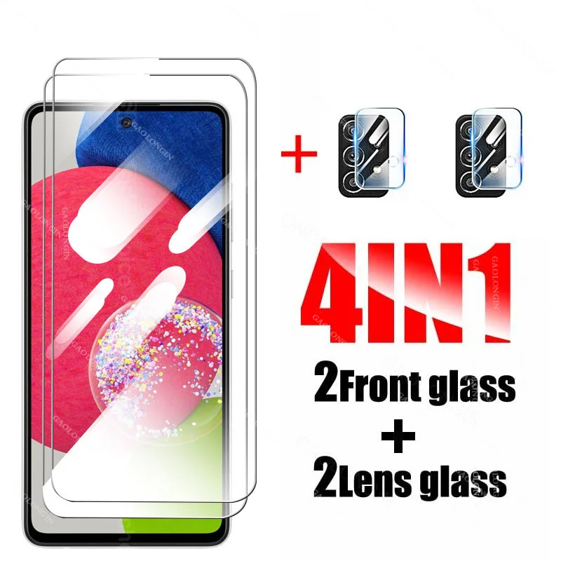 Чехол из закаленного стекла для Samsung Galaxy A52 A52s 5G A 52 A50 A50s A51 M51 50 S s M 51 A5 2 защитный