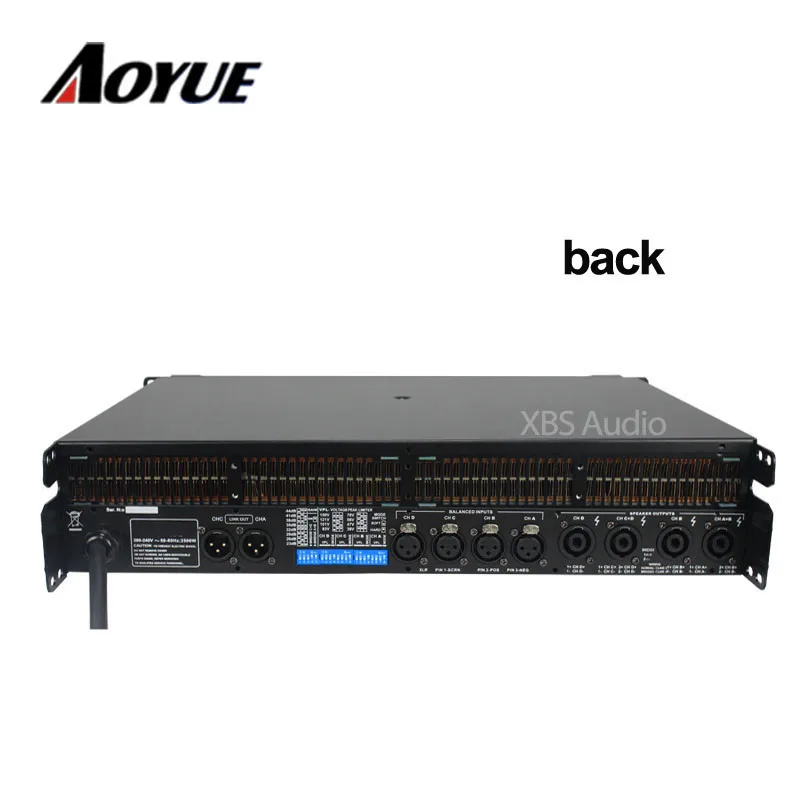 Мощность усилитель dj 2000w класса td 4 канала линейного массива DS-10Q Aoyue звук профессиональный сценический аудио