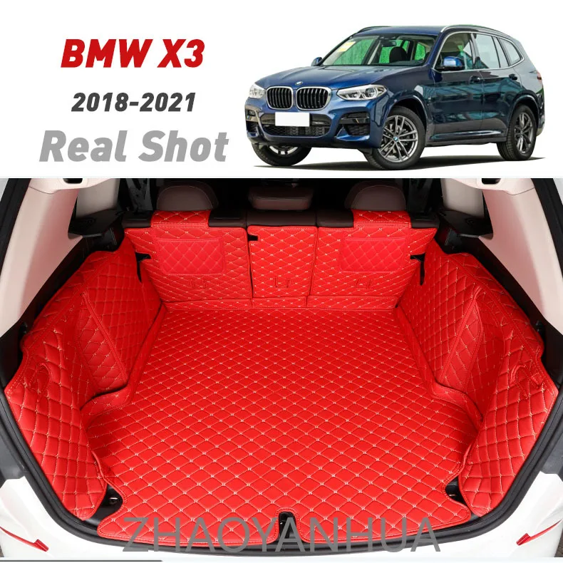 

Коврик для багажника на заказ для BMW X3, G01, F97, 2021, 2020, 2019, 2018 года, аксессуары для 5 и 7 сидений, коврик для грузового автомобиля