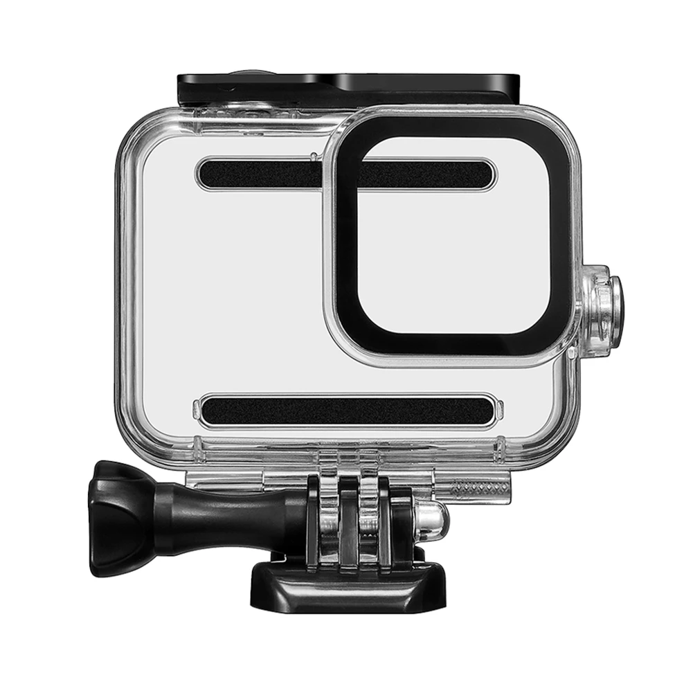 

New Waterproof Shell Frame Case Kit+Buoyancy Rod+12pcs Anti Fog Inserts for Gopro Hero 8 DOM668