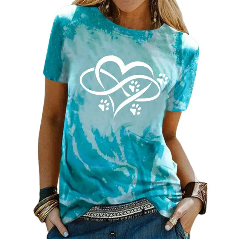 

2021 Retro Tees Women Summer Crew Neck Short Sleeve T shirt Casual Fashion Printed O-Neck Basic T-Shirt Tee Top