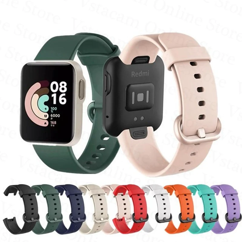 Ремешок для Xiaomi Mi Watch 2 Lite, сменный Браслет для смарт-часов Xiaomi  Mi Lite, розовый Силиконовый ремешок для часов Poco | Электроника |  АлиЭкспресс