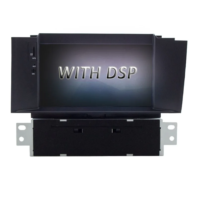 With DSP LJDA Android 9,0 автомобильный dvd-плеер для Citroen C4 C4L DS4 1 Din автомагнитола 4G+ 64G gps Навигация Аудио wifi Мультимедиа Стерео Canbus - Цвет: With DSP