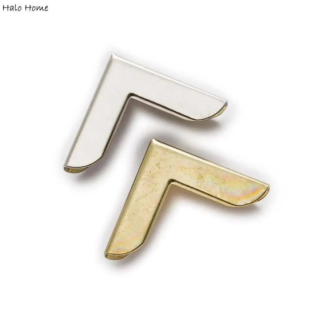 50 шт. 2 Цвет металлический скрап книга фотоальбомы обложка дневника угловой меню