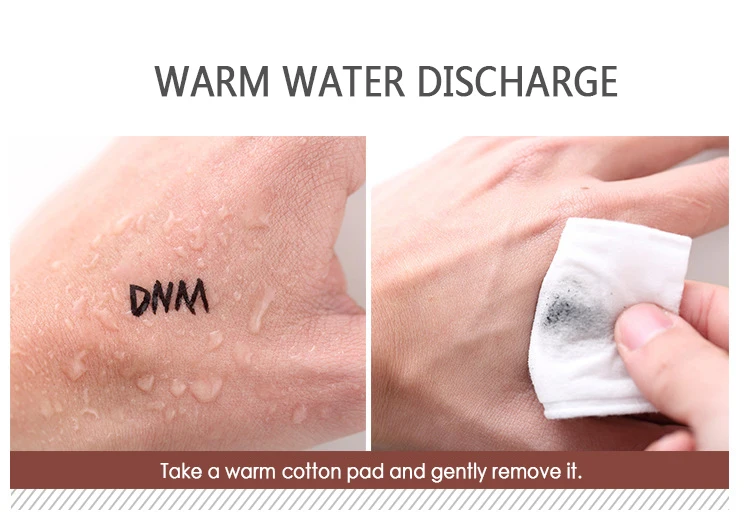 Черная Подводка для глаз Водостойкая не Цветущая подводка женская натуральная