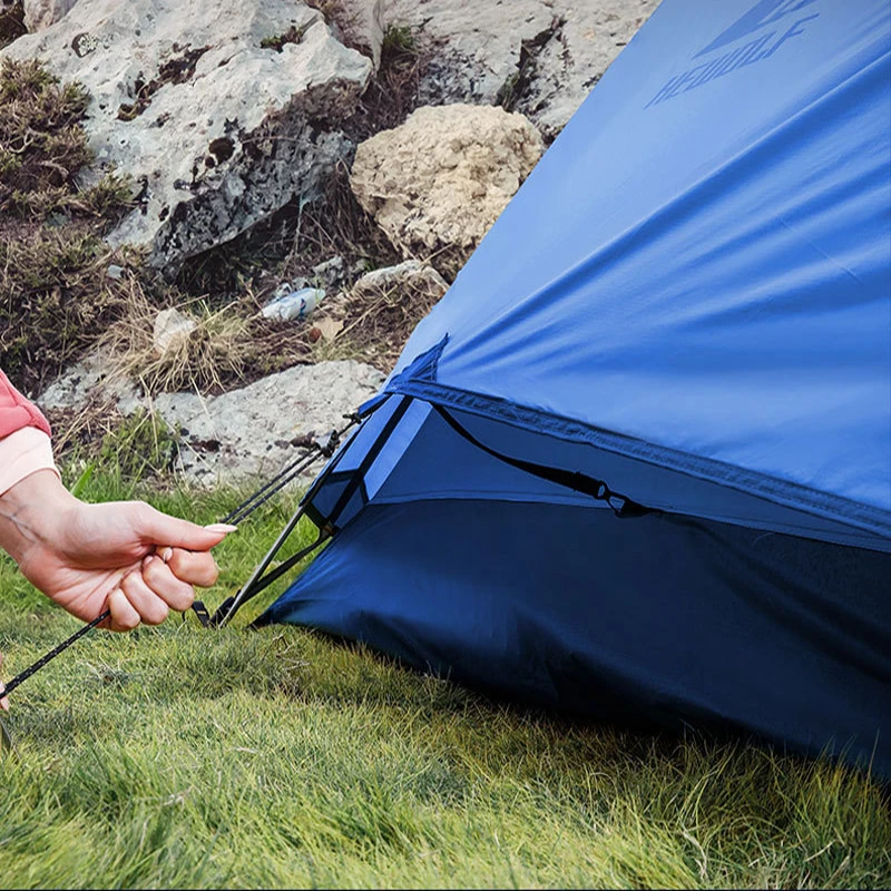 Preise Hewolf Ultra-Licht Silikon Beschichtet Regendicht Coldproof 3-Person Aluminium Pole Double-Schicht Zelt Barraca Carpa Outdoor Camping